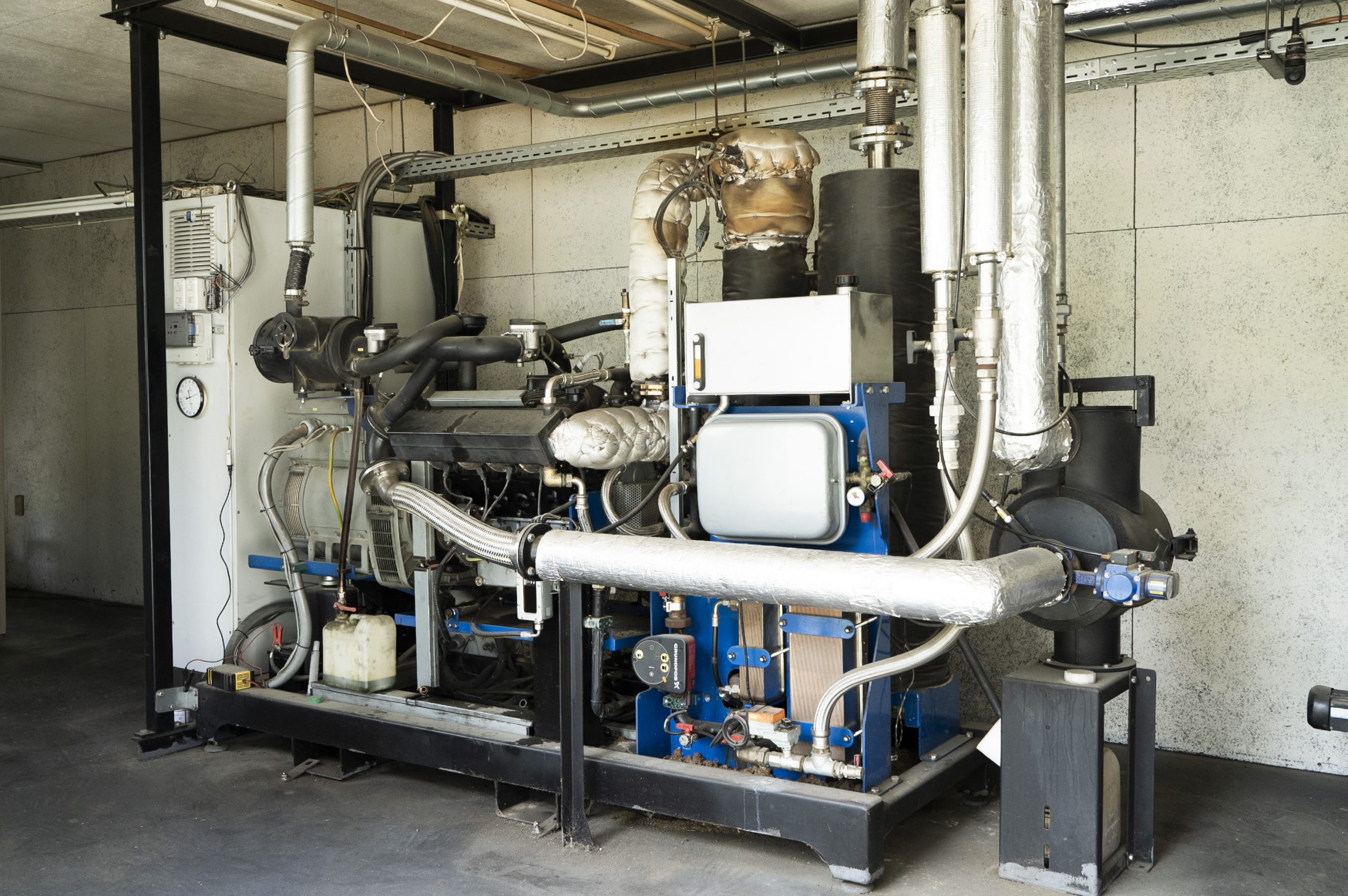 機能性が凝縮されたドイツ製の発電機