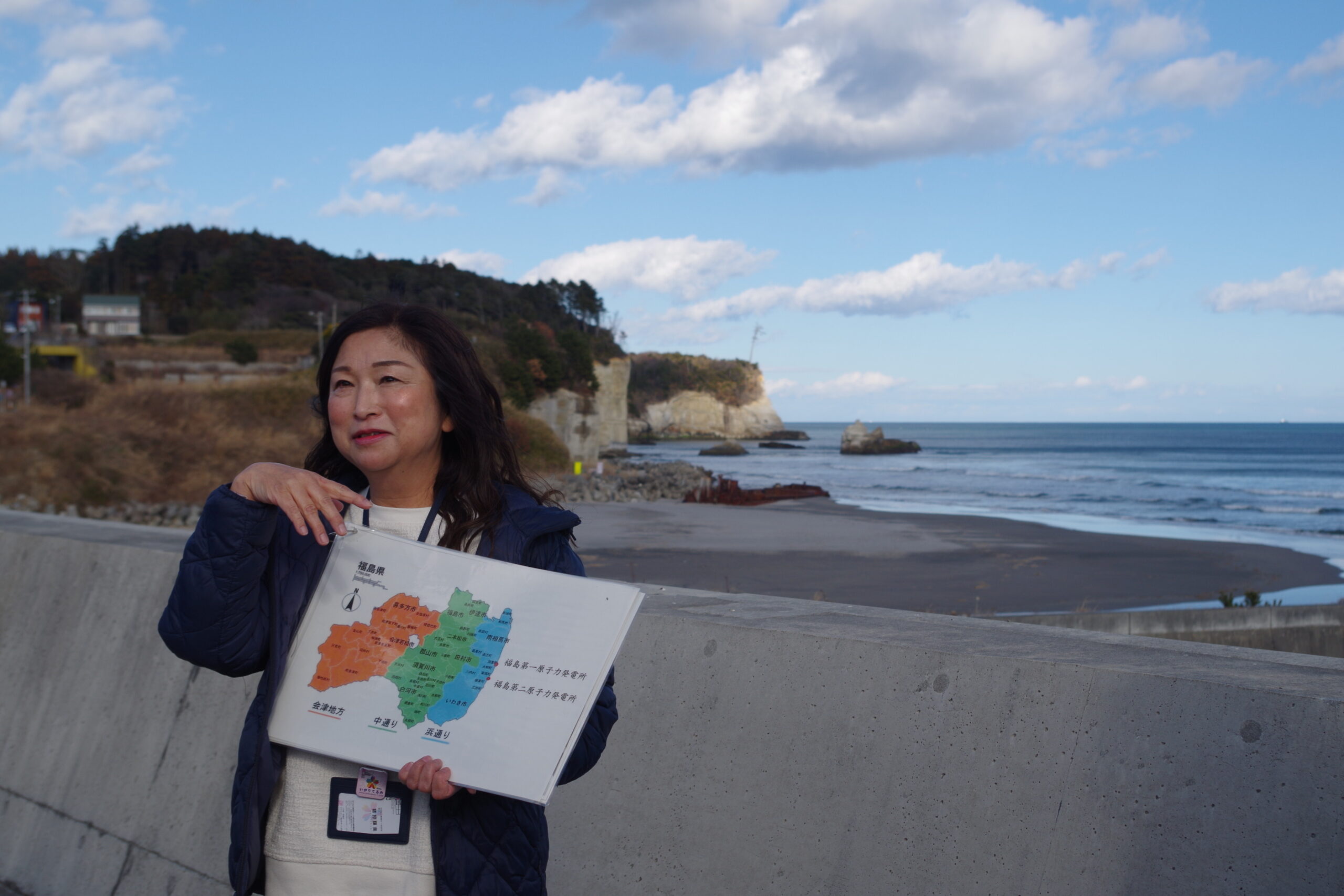 NPO法人富岡町3.11を語る会の語り部　猪狩輝美さん