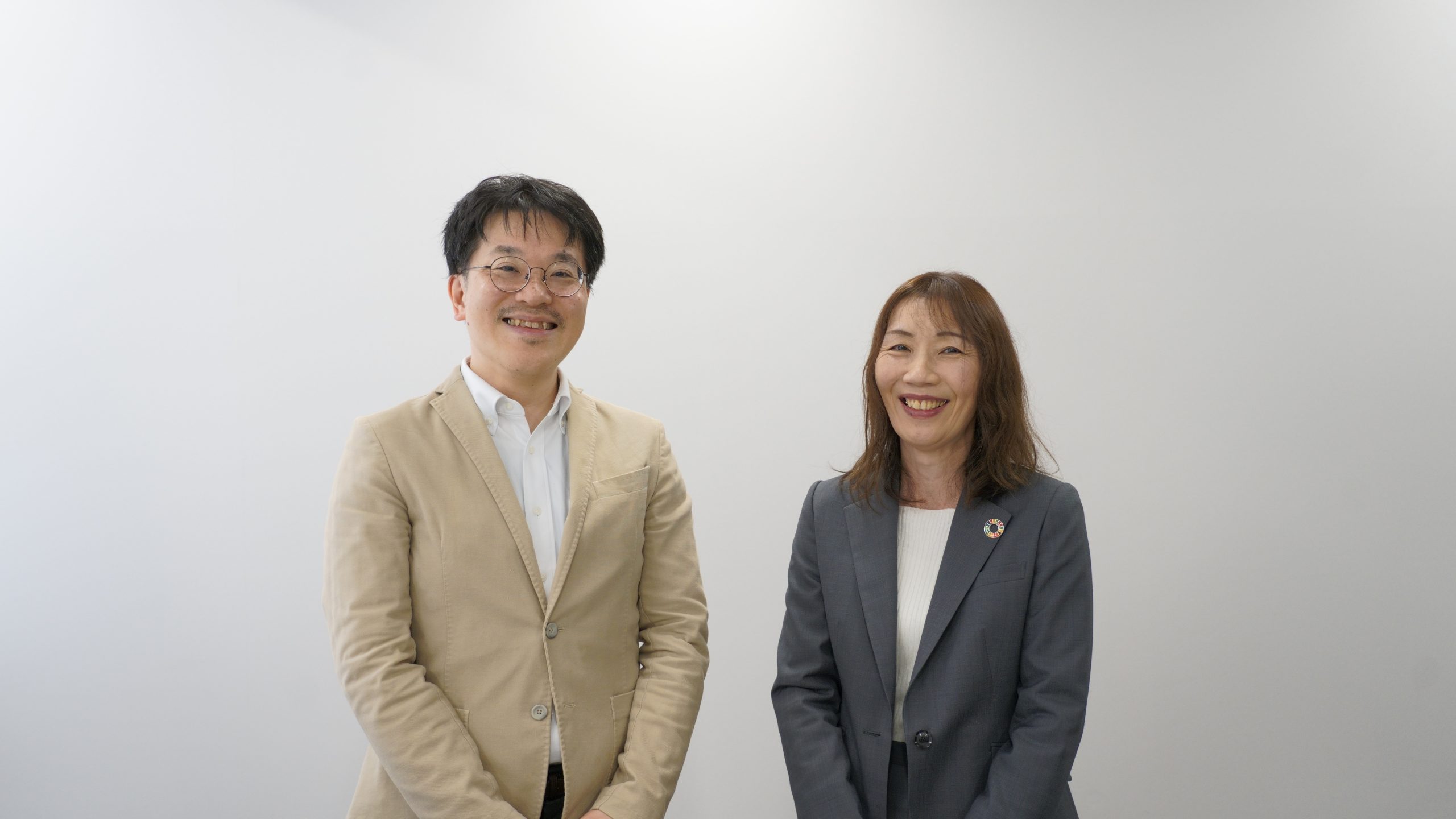 古家滋子さんと松久保肇さんのツーショット